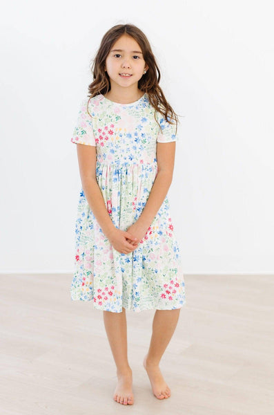 Mila Sunshine Meadows S/S Pocket Twirl Dress