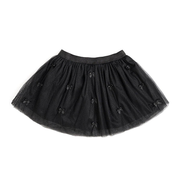 Sweet Wink Onyx Bow Tutu Skirt