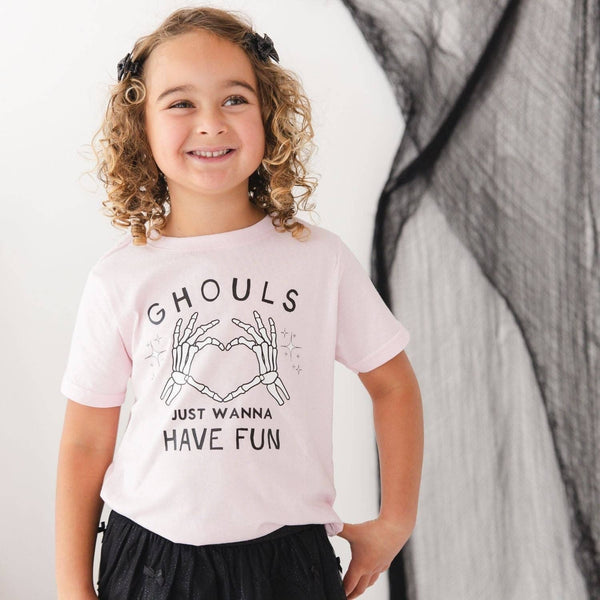 Sweet Wink Ghouls Just Wanna Have Fun Halloween Short Sleeve T-Shirt