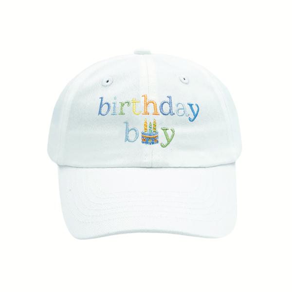 Bits And Bows Birthday Boy Baseball Hat