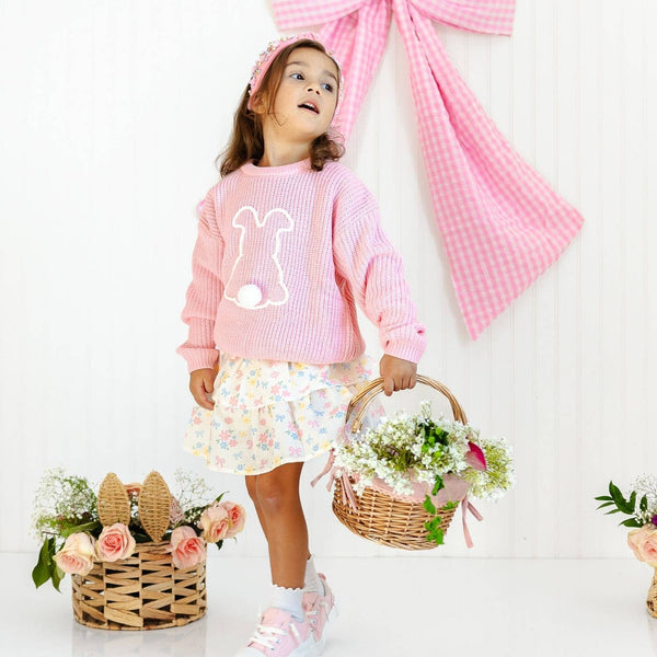 Sweet Wink Easter Bunny Knit Sweater - Kids Boutique Clothing