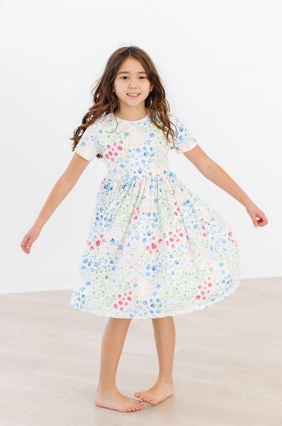 Mila Sunshine Meadows S/S Pocket Twirl Dress