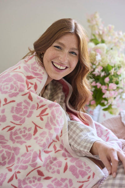 ChappyWrap Peony Petals Blanket
