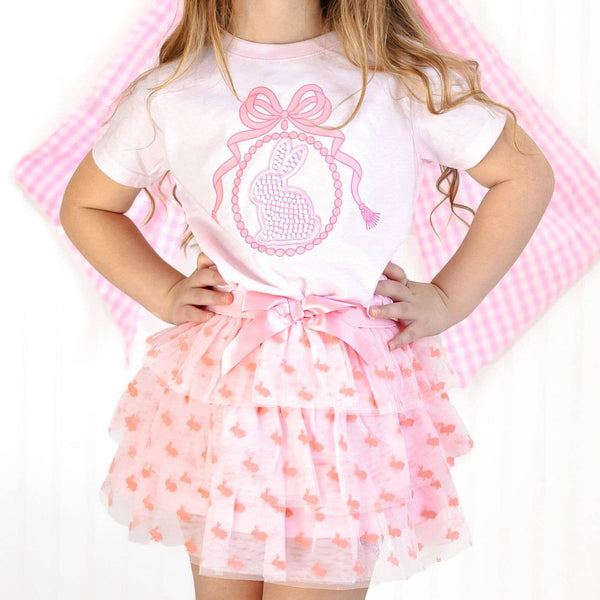 Sweet Wink Honey Bunny Easter Tiered Tutu - Kids Boutique Clothing