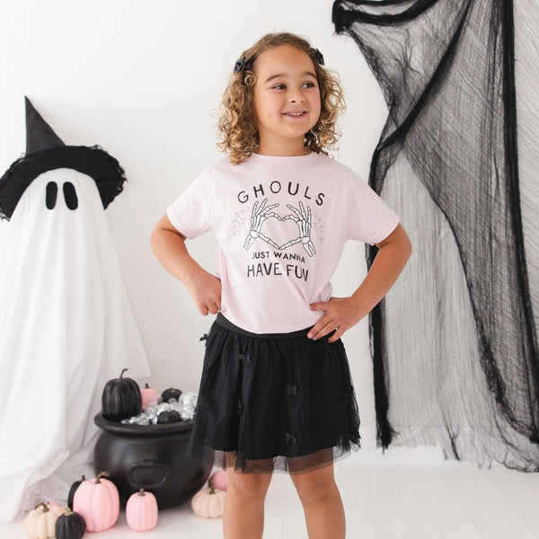 Sweet Wink Ghouls Just Wanna Have Fun Halloween Short Sleeve T-Shirt