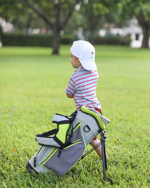 Bits And Bows Golf Flag Baseball Hat (Baby, Youth)