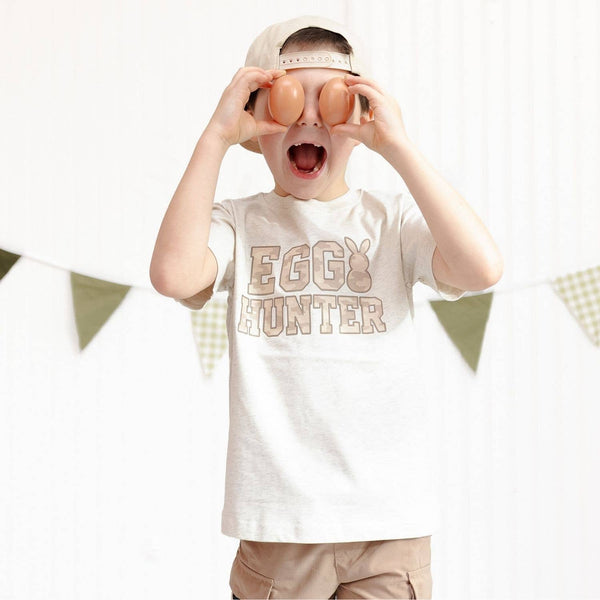 Sweet Wink Egg Hunter Camo Easter Short Sleeve T-Shirt - Boys Clothing