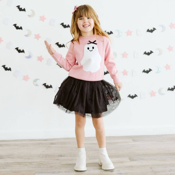 Sweet Wink Onyx Bow Tutu Skirt