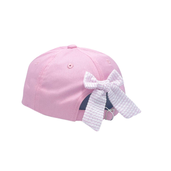 Bits And Bows Rainbow Golf Cart Bow Baseball Hat (Baby, Youth)