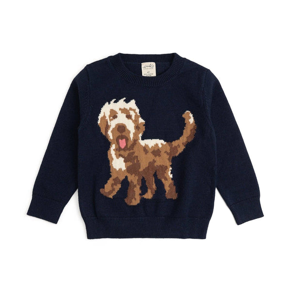 Sweet Wink Vintage Puppy Sweater - Boys Clothing - Fall/Winter