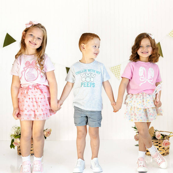 Sweet Wink Sweet Floral Skort - Kids Boutique Clothing