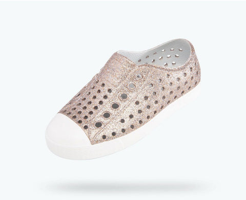 Native Shoes Metal Bling Shell White