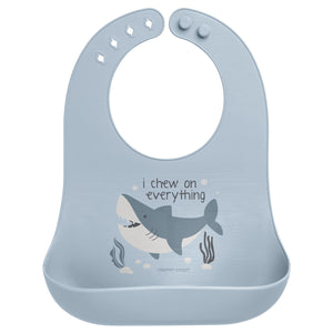 Stephen Silicone Bib Shark