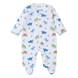 Kissy Dinosaur Domain Footie With Zipper