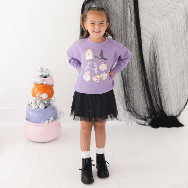 Sweet Wink Onyx Bow Tutu Skirt