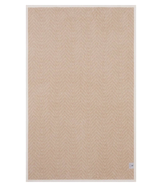 ChappyWrap Harborview Herringbone Tan Blanket