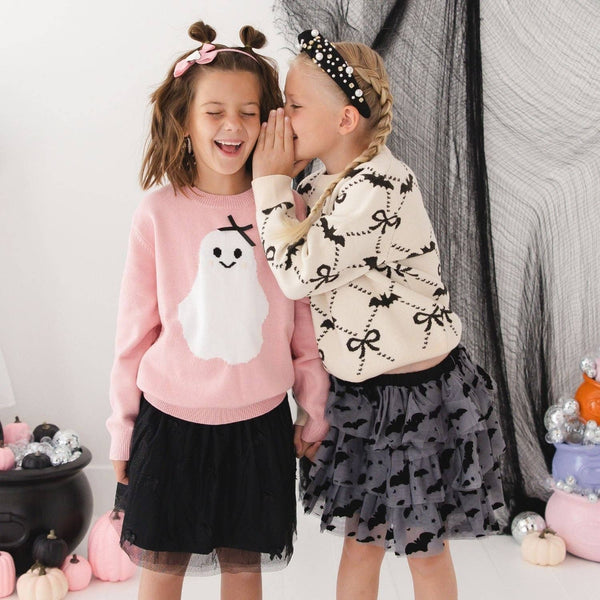 Sweet Wink Onyx Bow Tutu Skirt