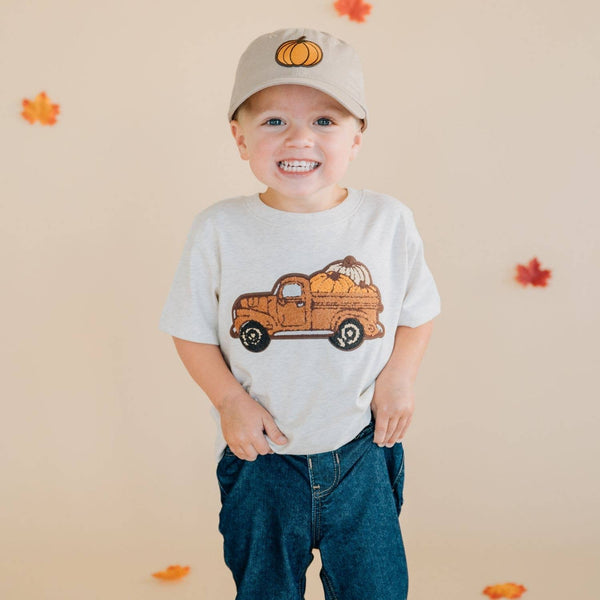 Sweet Wink Fall Truck Patch Short Sleeve T-Shirt