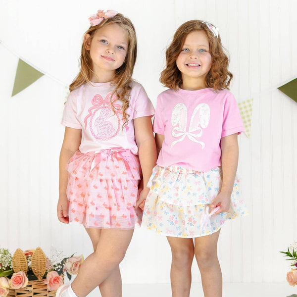 Sweet Wink Honey Bunny Easter Tiered Tutu - Kids Boutique Clothing