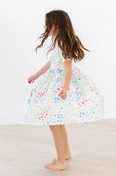 Mila Sunshine Meadows S/S Pocket Twirl Dress