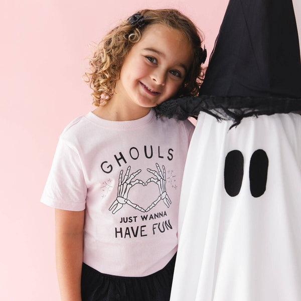 Sweet Wink Ghouls Just Wanna Have Fun Halloween Short Sleeve T-Shirt