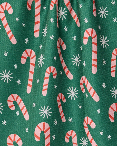 Geometry Sweet Candy Tea Towel - Holiday 2026