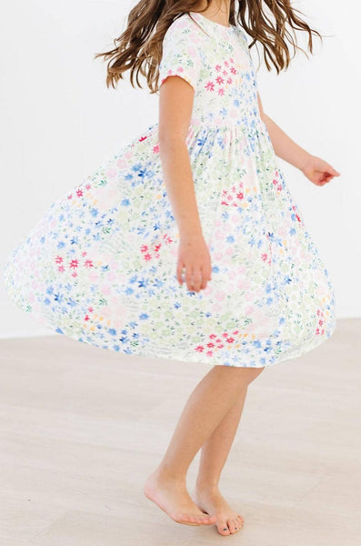 Mila Sunshine Meadows S/S Pocket Twirl Dress