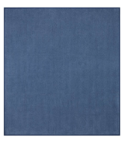 ChappyWrap Harborview Herringbone Navy Blanket