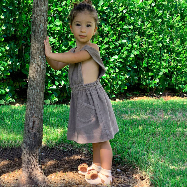 Brown Dog Boogie Toes Rattle Socks