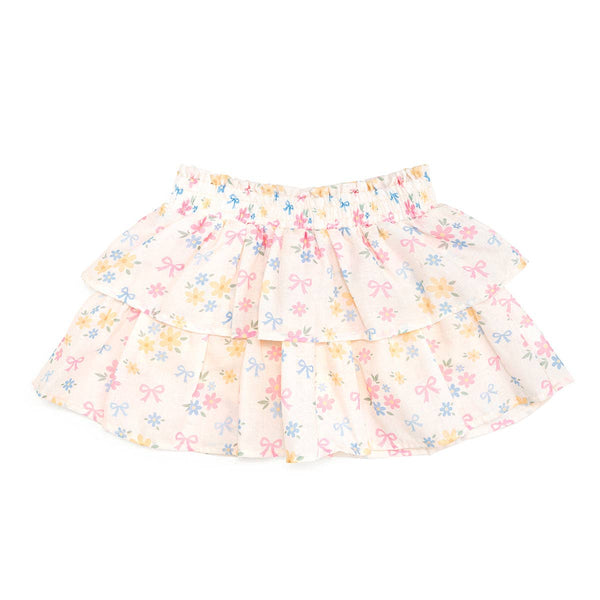 Sweet Wink Sweet Floral Skort - Kids Boutique Clothing