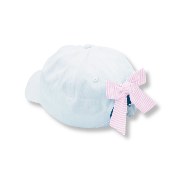 Bits And Bows Birthday Girl Bow Baseball Hat (Baby, Youth)