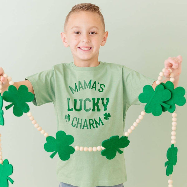 Sweet Wink Mama's Lucky Charm St. Patrick's Day Short Sleeve T-Shirt
