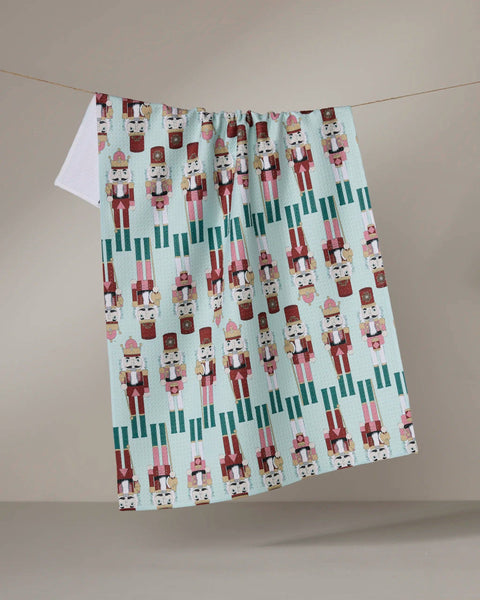 Geometry Nutcracker March Tea Towel
