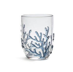 Two's 18oz Coral Reef Acrylic Cocktail Glass