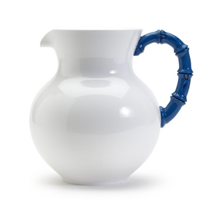 Two's Blue Bamboo Touch Pitcher