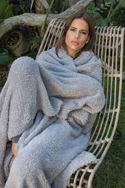 Barefoot Dreams Cozy Chic Throw Dove Gray