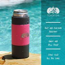 Toad Slim Can Cooler Pink