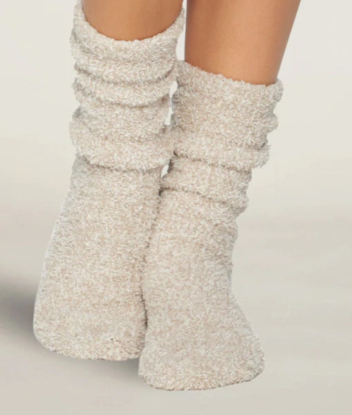 Barefoot Cozychic Womens Heathered Socks