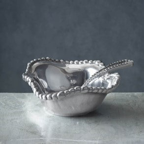 Bball Organic Pearl Bowl With Spoon