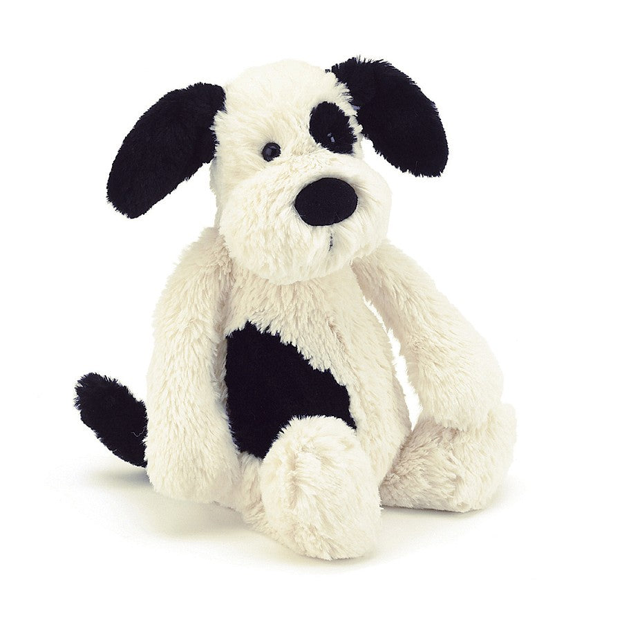 Jelly Medium Bashful Black & Cream Puppy