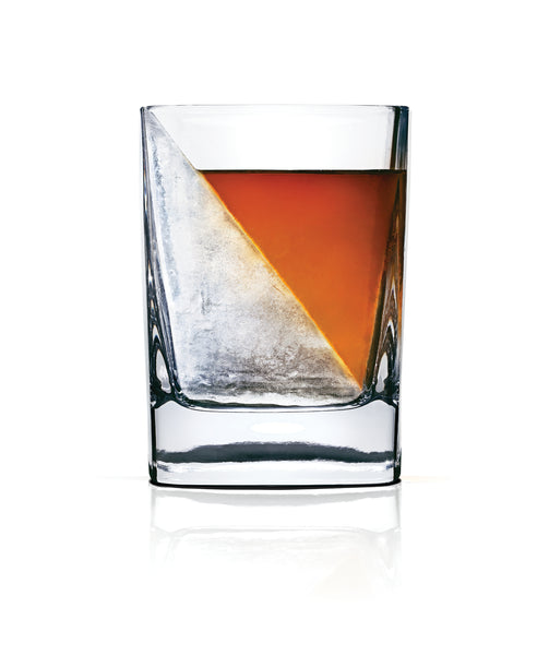 Cork Whiskey Wedge Glass
